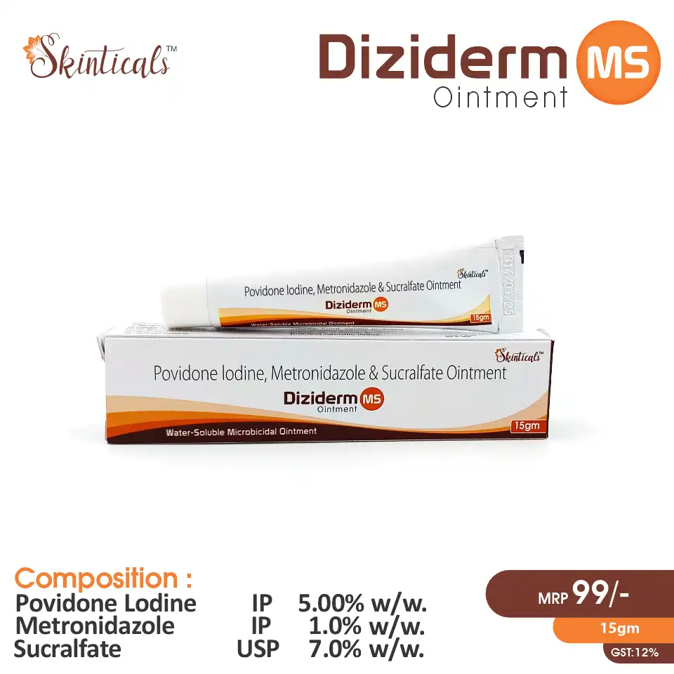 Metronidazole 1% + Sucralfate 7% + Povidone Iodine 5% Cream PCD Pharma Franchise
